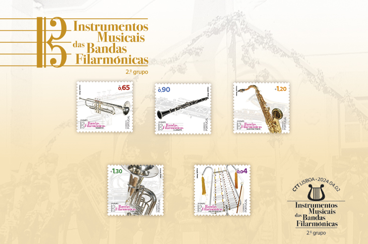 Selos de  Instrumentos Musicais