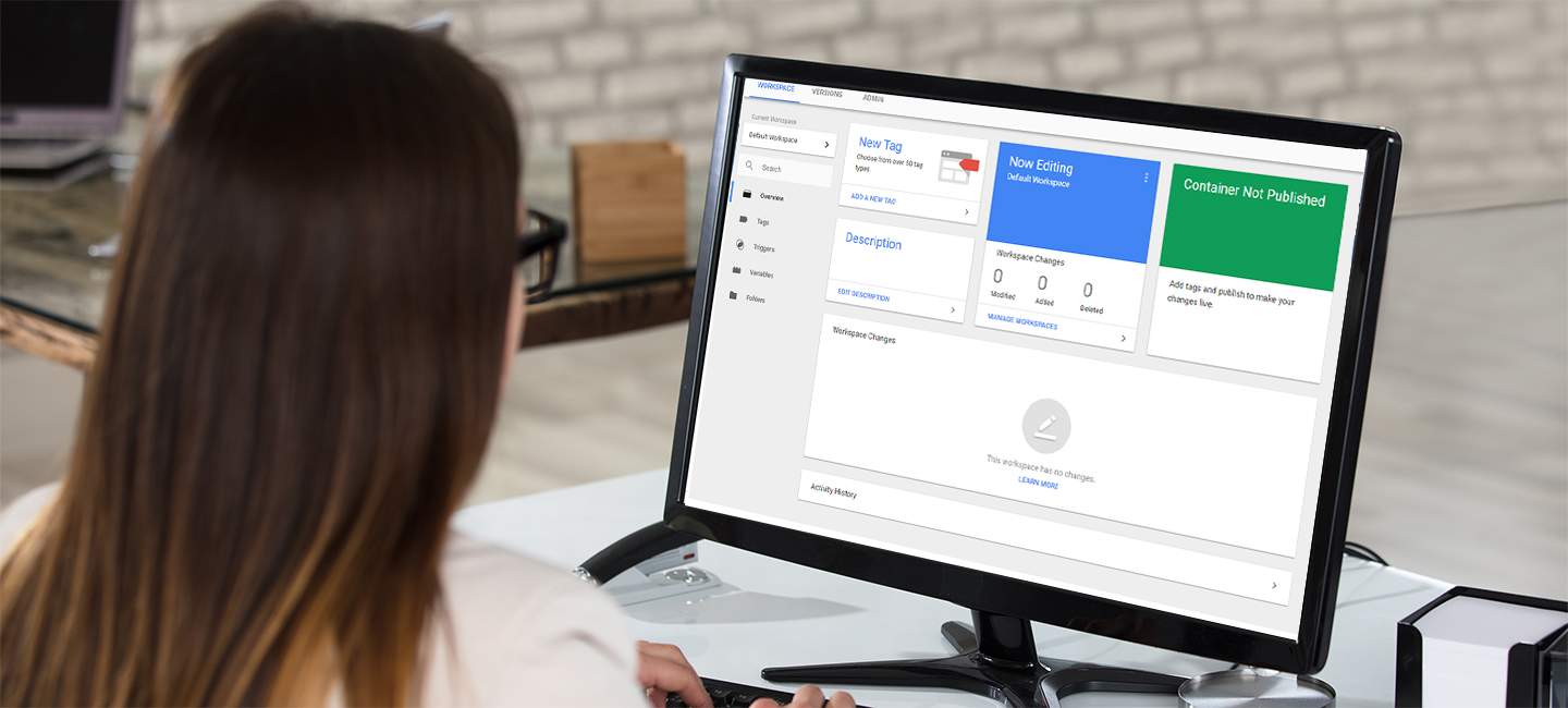 Gestora num computador