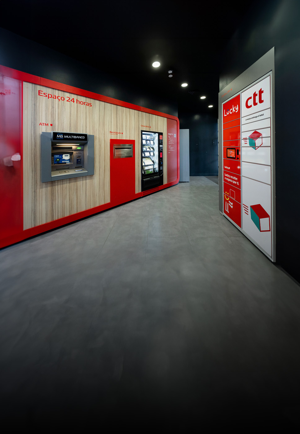 Espaço de Self-service de uma Loja CTT