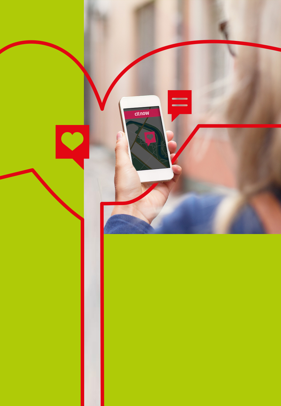 Telemóvel com a App CTT Now aberta.