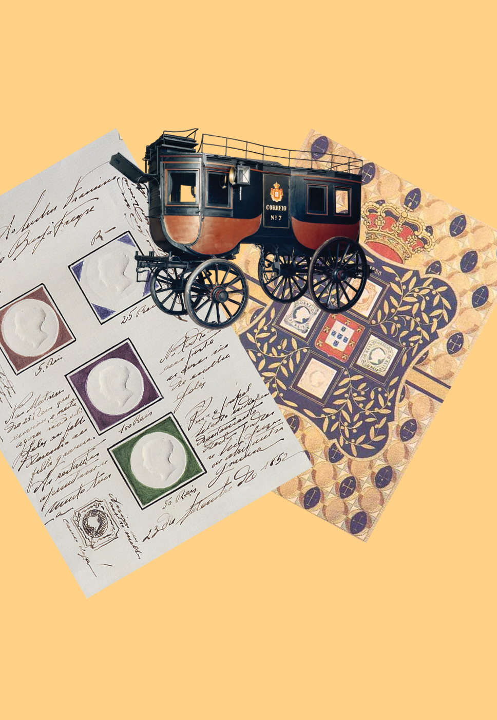 Antigo carro dos Correios de Portugal