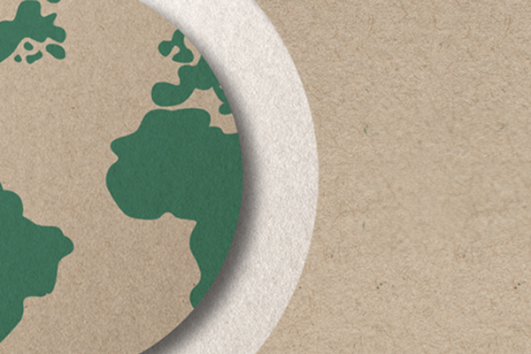 CTT topo em ranking de sustentabilidade- mundo representado a verde